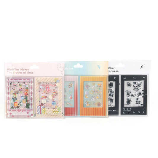 3 Inch DIY Color Frame Stickers Photo Decoration For Fujifilm Instax Mini Film