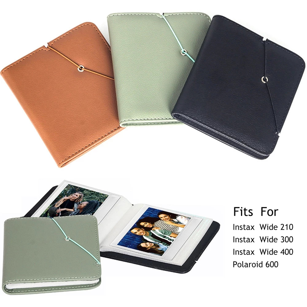 Portable 28 Pockets Photo Album For Fujifilm Instax Wide Film