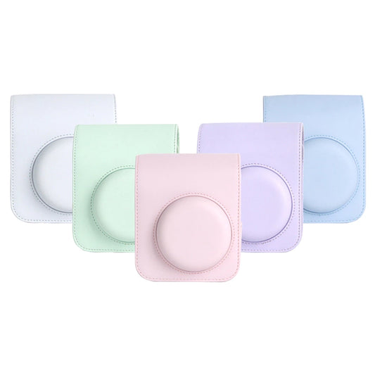 PU Leather Case with Shoulder Strap For Fujifilm Instax Mini 12 Camera