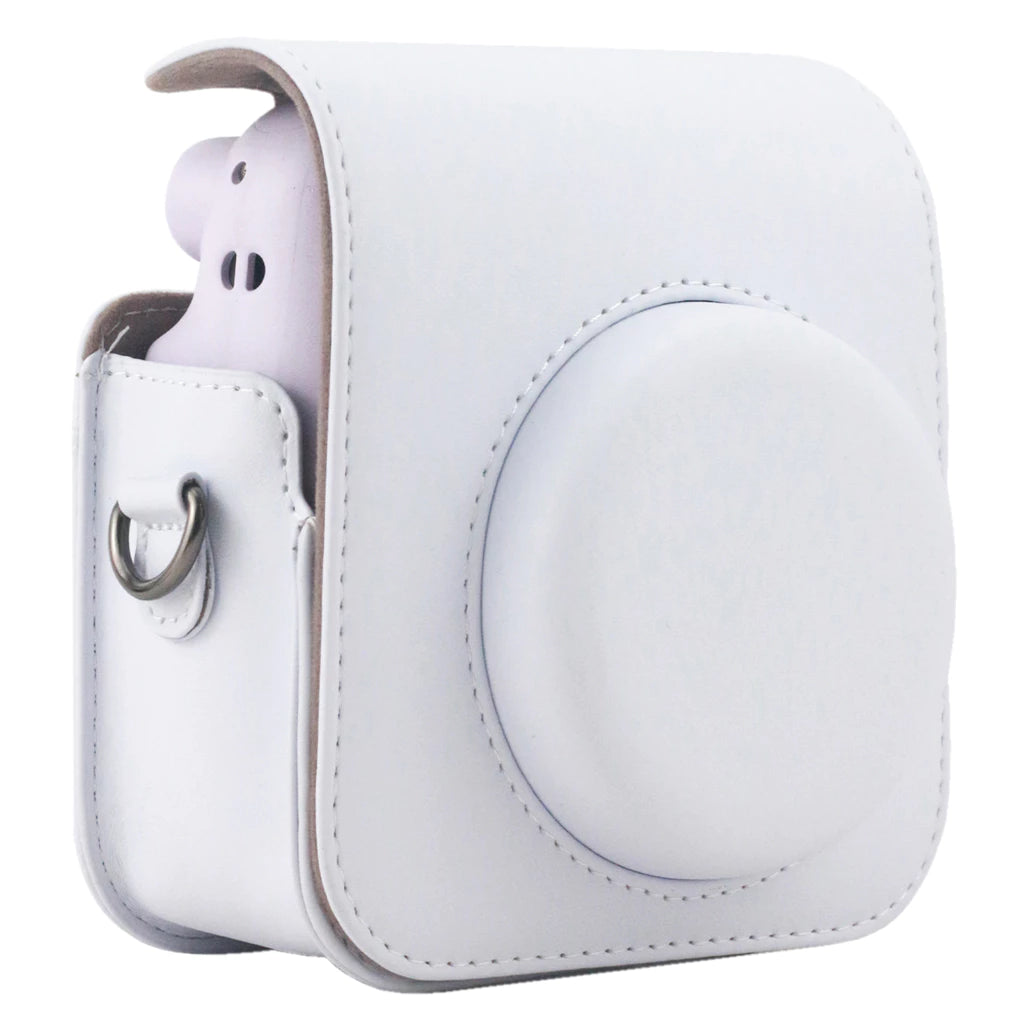 PU Leather Case with Shoulder Strap For Fujifilm Instax Mini 12 Camera