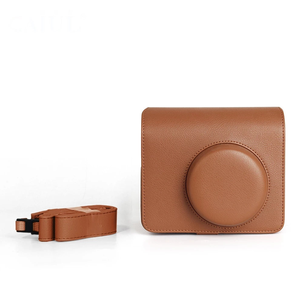 PU Leather Soft Protective Case Bag for Fujifilm Instax Wide 400