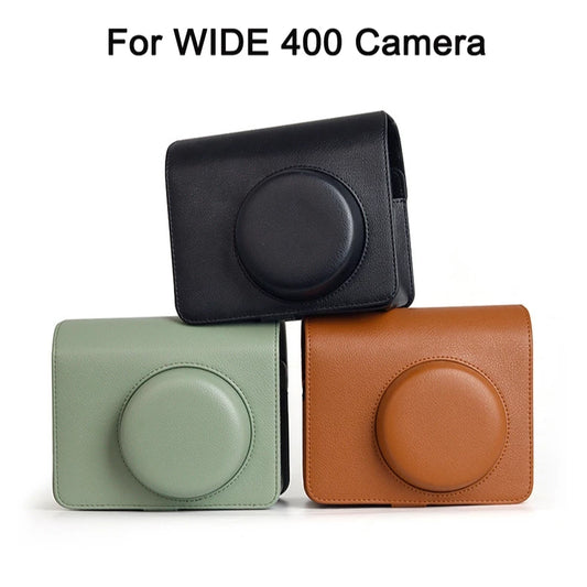 PU Leather Soft Protective Case Bag for Fujifilm Instax Wide 400