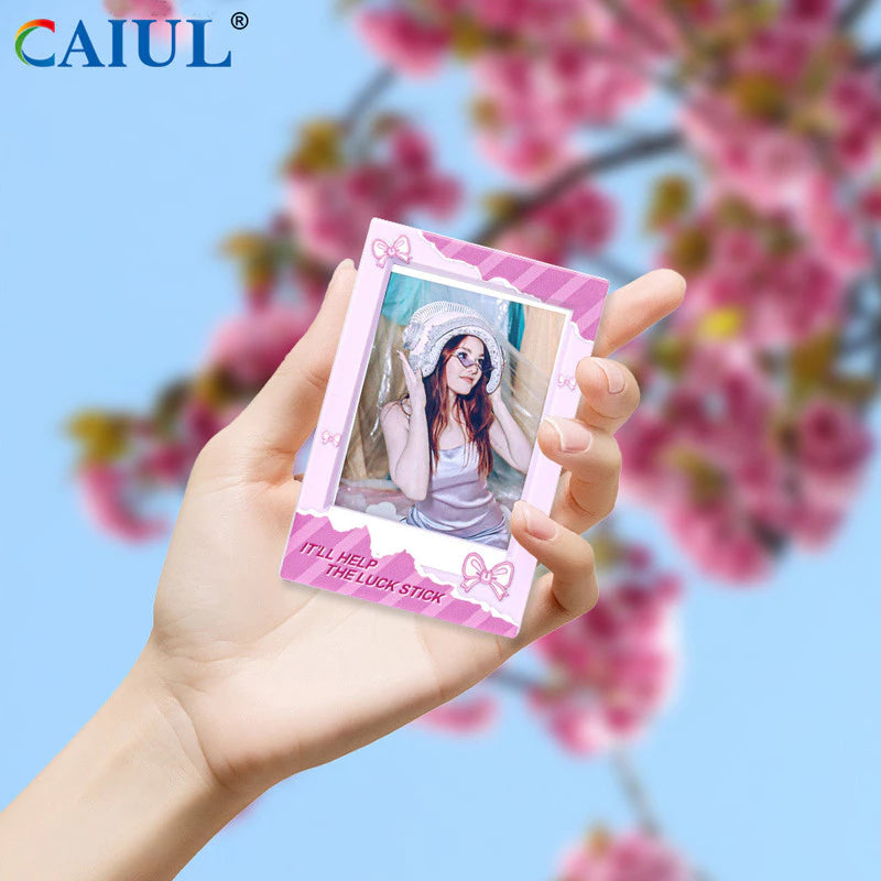 Colorful 3-Inch Photo Desktop Vertical Stand for Fujifilm Instax Film