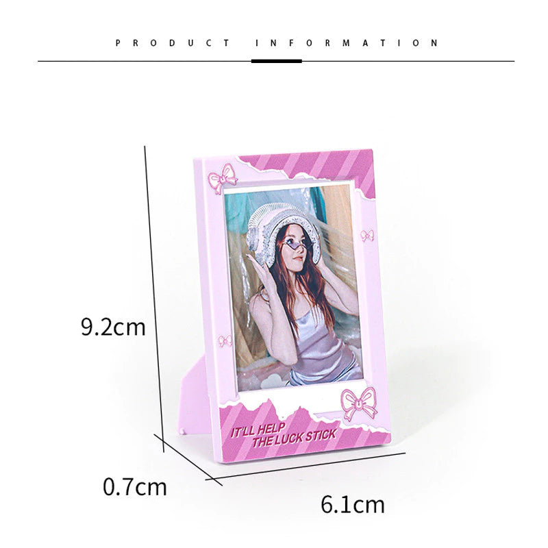 Colorful 3-Inch Photo Desktop Vertical Stand for Fujifilm Instax Film